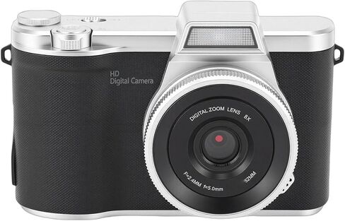 Zopsc Lightweight 48MP Digital Camera 8X Zoom 1080P Mirrorless Camera with Multifunctional Features and Compact Design for Beginners and Travelers (Roseate) in Saudi Arabia