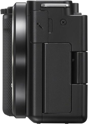 كاميرا Sony ZV-E10 بدون مرآة (أسود) مع عدسة Sony E PZ مقاس 16-50 مم f/3.5-5.6 OSS II + مقبض التصوير اللاسلكي Sony GP-VPT3 + SanDisk Extreme Pro 64 جيجابايت والمزيد (حزمة مكونة من 17 قطعة) in Kuwait