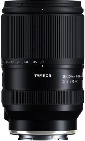 كاميرا سوني ألفا a7 V الرقمية بدون مرآة | حزمة الجسم مع عدسة Tamron مقاس 25-200 مم f/2.8-5.6 Di III VXD G2 + بطاقة ذاكرة SDXC سعة 128 جيجابايت + فلتر للأشعة فوق البنفسجية + بطارية إضافية + شاحن + حقيبة كاميرا (14 عنصرًا) in Kuwait