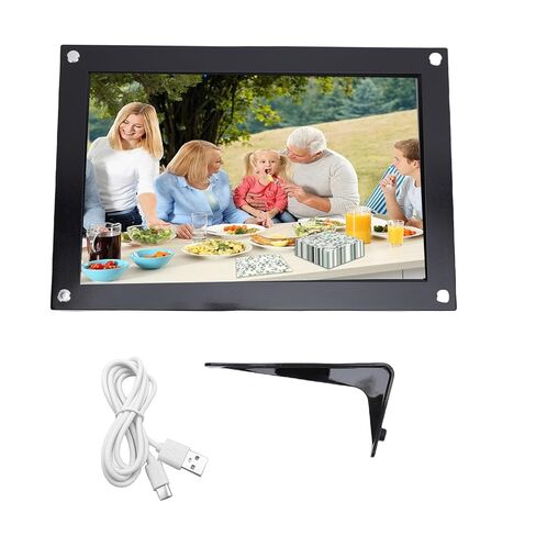 إطار صور رقمي Jectse 10.1 بوصة واي فاي ذكي 1280x800 يدور تلقائيًا صورة ومناظر طبيعية مدمجة في ذاكرة 32 جيجابايت مع دقة HD وتصميم واجهة سهلة الاستخدام لـ (أسود) in Kuwait