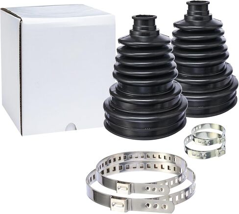 مجموعة كبيرة من عمود CV CV Axle Boot Att لاستبدال مجموعة الحذاء ذات السرعة الثابتة العالمية لسيارات الدفع الرباعي SUV SCAFT CAR SIVE 24MM-27MM (حزمة 2) in Kuwait