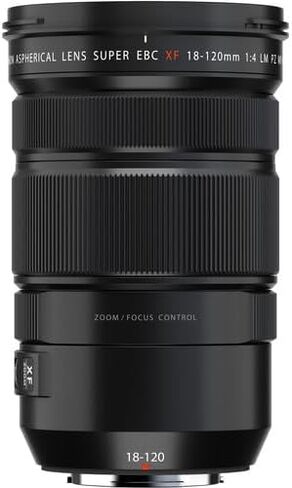 مجموعة عدسات FUJIFILM XF مقاس 18-120 مم f/4 LM PZ WR مع مجموعة تنظيف + مجموعة مرشحات احترافية مكونة من 3 قطع، 72 مم UV/CPL/F + حافظة عدسة + بطاقة ذاكرة سعة 32 جيجابايت in Kuwait
