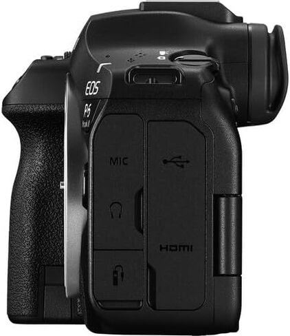 كاميرا Canon EOS R6 Mark III بدون مرآة مع حزمة عدسات USM مقاس 24-105 مم + حزمة متميزة تتضمن ذاكرة فائقة سعة 128 جيجابايت ومرشحات وميكروفون وإضاءة LED وبرامج صور فيديو والمزيد (متجددة) in Kuwait