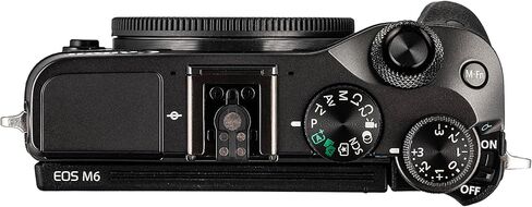كاميرا Canon EOS M6 الرقمية بدون مرآة مع عدسة 15-45 مم (أسود) + بطاقة ذاكرة 64 جيجابايت + حافظة + حامل ثلاثي مرن + حزام يد + حافظة للغطاء + محفظة ذاكرة + المزيد in Kuwait