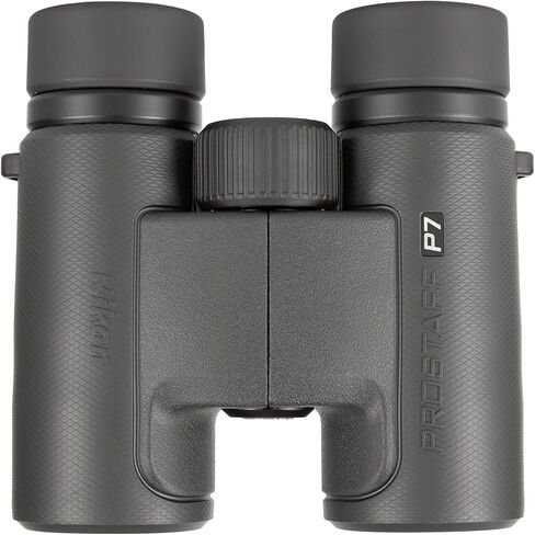Nikon PROSTAFF P7 8x30 Binoculars, Compact Waterproof Fogproof Roof Prism Binoculars, Dielectric Coated Optics, Oil Water Repellent Lenses Bundle in Kuwait