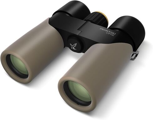 منظار SWAROVSKI OPTIK CL Companion 3.0 10x30، بصريات مدمجة ممتازة لمراقبة الطيور والسفر والمغامرات الخارجية، تصميم مريح خفيف الوزن، وضوح عالي التباين، بني سفاري in Kuwait