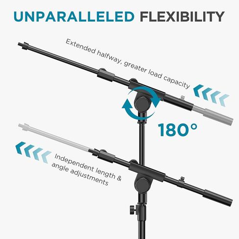 InnoGear Overhead Phone Mount, Cell Phone Holder Webcam Mounts for Desk Camera Stand for Logitech Webcam C922 C930e C920S C920 C615 C960 C920x BRIO 4K NexiGo N60, Right Light, GoPro with 1/4" Thread in Kuwait