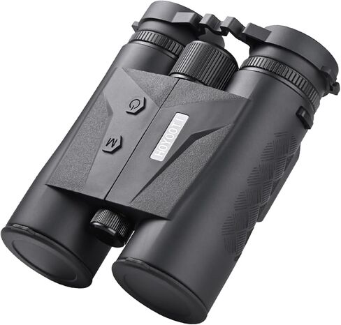 10x42 Laser Rangefinder Binoculars for Hunting with ED Glasses Camping Travel Birdwatching Outdoor (Green, 2000YD) in Saudi Arabia