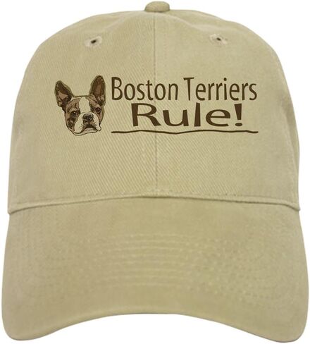 CafePress Boston Terriers Rule Cap Adjustable Baseball Cap in Saudi Arabia