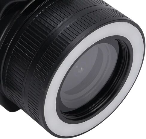Dpofirs 48MP 2K Portable Digital Camera Dual Lens with Adjustable Focus Rotatable Lens, 16x Zoom Camera, OTG Connection for Devices, 15 Beauty Filters (Black) in Kuwait