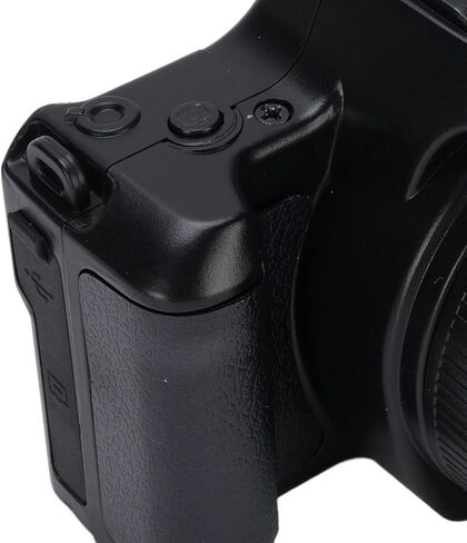 Dpofirs 48MP 2K Portable Digital Camera Dual Lens with Adjustable Focus Rotatable Lens, 16x Zoom Camera, OTG Connection for Devices, 15 Beauty Filters (Black) in Kuwait