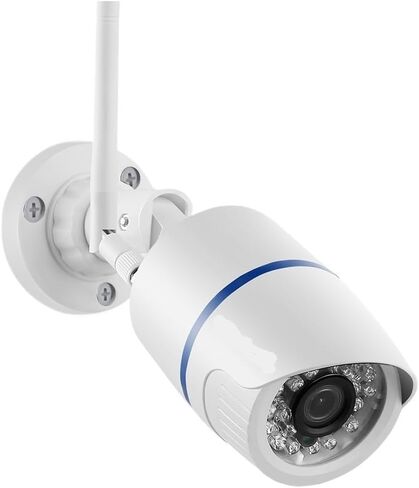 كاميرا 4MP 1080P IP خارجية واي فاي كاميرا مراقبة للمنزل مراقبة واي فاي رصاصة مقاومة للماء IP فيديو HD Camara Cam (قابس الاتحاد الأوروبي، 1080P مع طاقة 12 فولت) in Kuwait