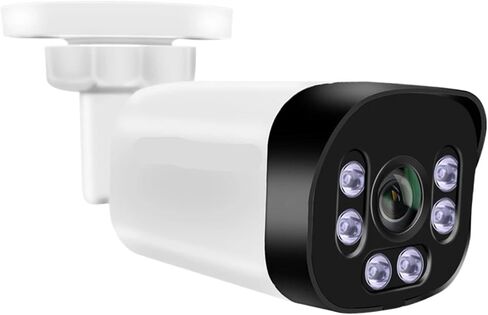 كاميرا 4K Poe مع صوت 48 فولت POE/DC 12 فولت 4 ميجابكسل/5 ميجابكسل/8 ميجابكسل رؤية ليلية فائقة الدقة للمراقبة بالفيديو لـ Nvr(6 مم، 4 ميجابكسل POE48V) in Kuwait