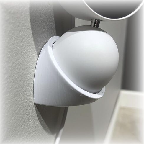 دعامة تثبيت على الزوايا متوافقة مع كاميرا Google Nest Cam السلكية الداخلية، تثبيت على الحائط، تثبيت على السقف، أبيض، للاستخدام في المكتب أو المنزل، دعامة زاوية داخلية in Kuwait