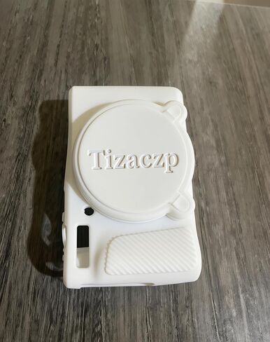 حافظة Tizaczp لكاميرا Canon PowerShot SX740 HS مع واقي شاشة وحزام معصم للكاميرا، حافظة واقية من السيليكون الناعم، غطاء عدسة قابل للفصل لـ SX740 HS in Kuwait