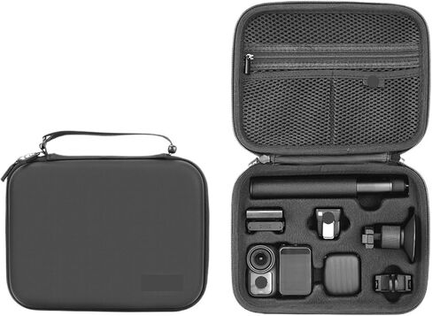 متوافقة مع DJI Osmo Nano Combo - حقيبة كتف من جلد البولي يوريثان وحقيبة سفر ومنظم ملحقات الكاميرا in Kuwait