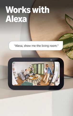 كاميرا Ring Pan-Tilt الداخلية، باللون الأبيض مع كاميرا Ring Spotlight Cam Plus Plug-In، باللون الأبيض in Kuwait