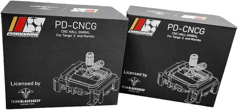 مجموعة Gimbal Hall القابلة للطي بآلة CNC من Pyrodrone V1.2 - TBS Tango II/Mambo - 2 in Kuwait