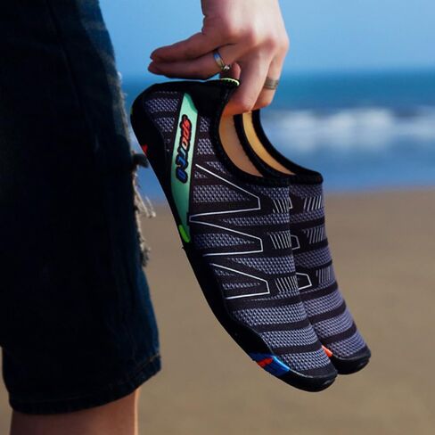 Quick-Dry Aqua Socks Water Shoes for Women Men Swim Beach Barefoot Yoga Exercise Sport Pool Camping Footwear SXX02 in Saudi Arabia