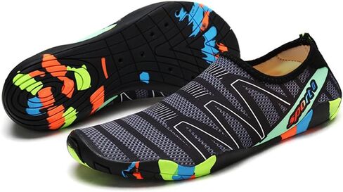 Quick-Dry Aqua Socks Water Shoes for Women Men Swim Beach Barefoot Yoga Exercise Sport Pool Camping Footwear SXX02 in Saudi Arabia