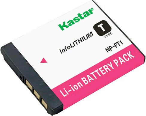 Kastar 4-Pack NP-FT1 Battery Replacement for Sony NP-FT1 NPFT1, Type T Battery, Sony C-CS3, BC-TR1 Charger in Saudi Arabia