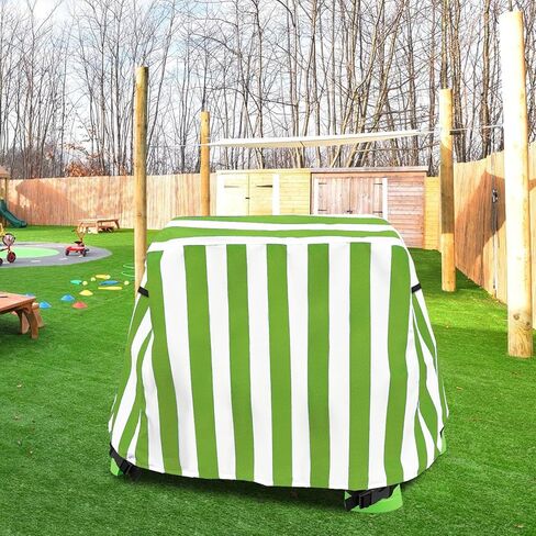 Kids Water Table Cover, Outdoor Heavy Duty Durable Waterproof Dustproof Anti-UV Kids Water Play Table Cover, Compatible with Step2 Rain Showers Splash Pond, Green in Saudi Arabia