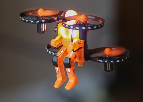 Rage R/C - Jetpack Commander Night Ranger RTF رباعي اللون برتقالي in Kuwait