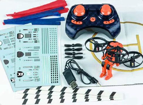 Rage R/C - Jetpack Commander Night Ranger RTF رباعي اللون برتقالي in Kuwait