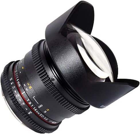 Samyang Cine SYCV14M-C 14 ملم T3.1 Cine عدسة واسعة الزاوية لكاميرات كانون in Kuwait