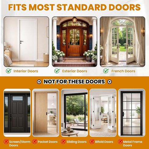 Child Safety Door Top Lock – Metal Child Safety Top Lock for Interior & Exterior Doors | Lock & Unlock from Both Sides | Adjustable Top Door Locks For Kids Safety Fits 0.16-3 Inch Thick Doors (1 Pack) in Saudi Arabia