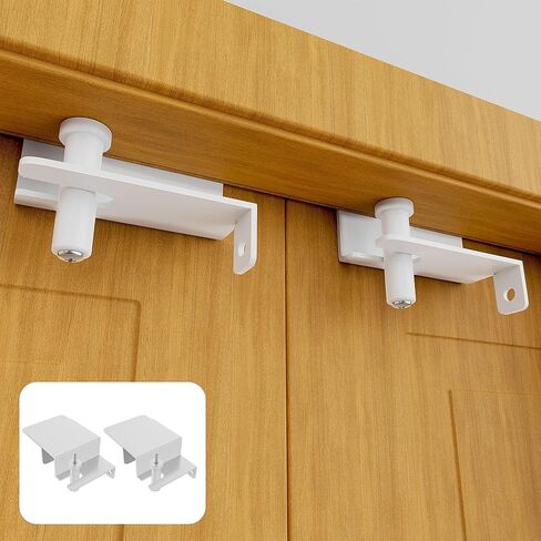 Child Safety Door Top Lock – Metal Child Safety Top Lock for Interior & Exterior Doors | Lock & Unlock from Both Sides | Adjustable Top Door Locks For Kids Safety Fits 0.16-3 Inch Thick Doors (1 Pack) in Saudi Arabia