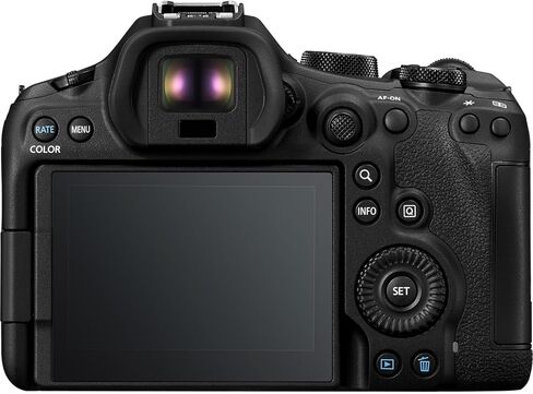 كاميرا Canon EOS R6 Mark III بدون مرآة (الهيكل فقط) مع ميكروفون DM-E100 + بطارية ليثيوم أيون LP-E6P إضافية + المزيد (حزمة مكونة من 10 قطع) in Kuwait