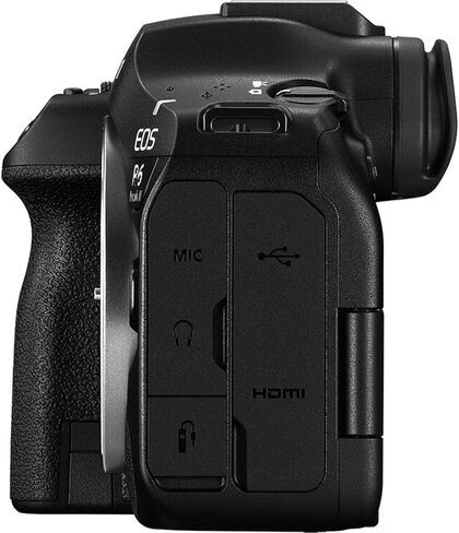 كاميرا Canon EOS R6 Mark III بدون مرآة (الهيكل فقط) مع ميكروفون DM-E100 + بطارية ليثيوم أيون LP-E6P إضافية + المزيد (حزمة مكونة من 10 قطع) in Kuwait