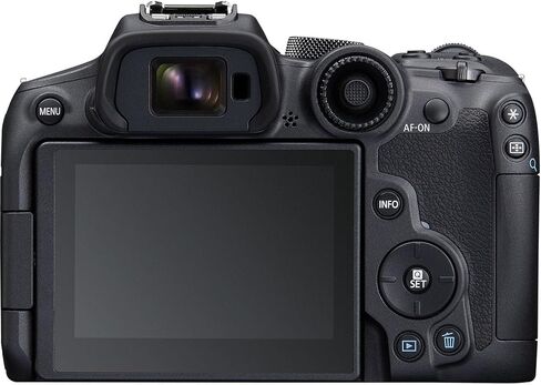 كاميرا Canon EOS R7 بدون مرآة (الهيكل فقط) مع ميكروفون DM-E100 + مقبض حامل ثلاثي القوائم HG-100TBR + المزيد (حزمة مكونة من 14 قطعة) in Kuwait