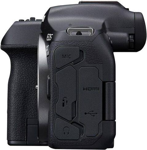 كاميرا Canon EOS R7 بدون مرآة (الهيكل فقط) مع ميكروفون DM-E100 + مقبض حامل ثلاثي القوائم HG-100TBR + المزيد (حزمة مكونة من 14 قطعة) in Kuwait