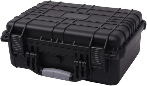 حقيبة معدات صلبة مقاس 16 × 13 × 6.9 بوصة، حقيبة حمل كاميرا واقية مقاومة للماء مع حشوات إسفنجية قابلة للتخصيص للعدسات والأدوات والملحقات الهشة in Kuwait