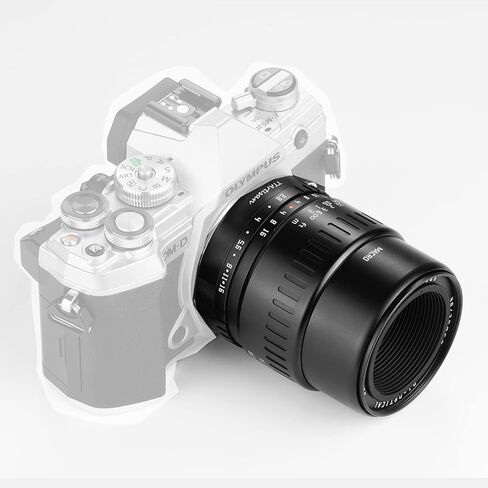 TTArtisan 40 مم F2.8 APS-C M43 Mount Camera Olympus EPM1، EPM2، EPL1، EPL2، EPL3، EPL5، EPL6، EPL7، EPL8، EPL9، E-P1، E-P2، E-P3، E-P5، E-P6، E-M1، E-M5، E-M10، E-M10II، E-M10IIII، القلم-F in Kuwait