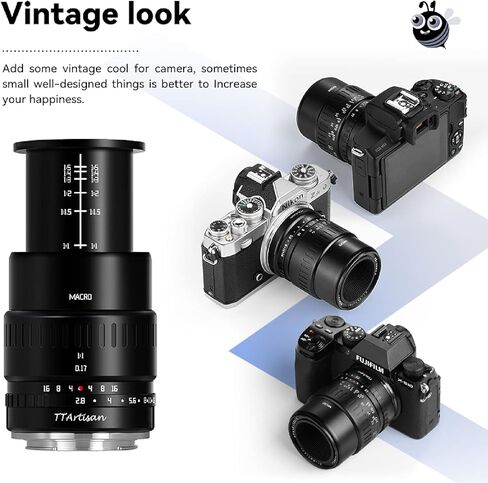 TTArtisan 40 مم F2.8 APS-C M43 Mount Camera Olympus EPM1، EPM2، EPL1، EPL2، EPL3، EPL5، EPL6، EPL7، EPL8، EPL9، E-P1، E-P2، E-P3، E-P5، E-P6، E-M1، E-M5، E-M10، E-M10II، E-M10IIII، القلم-F in Kuwait