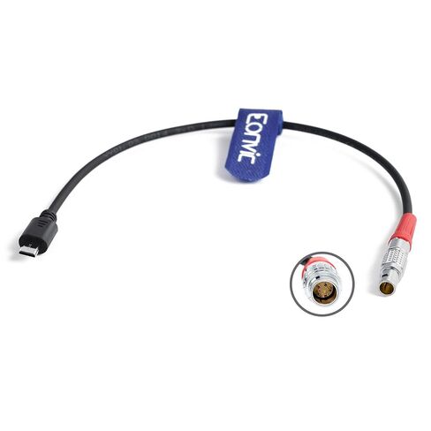 كابل Timecode TC 0B 5 Pin ذكر للتسجيل المحيط إلى Micro USB لكاميرا Sony FX3 A7S3 in Kuwait