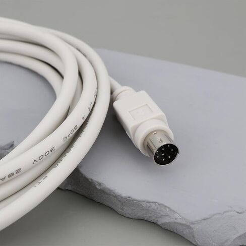 ECSiNG 8-Pin Mini DIN HD Sync Cable 3m Compatible with AVID Compatible with Digidesign Pro Tools HD Cards I/O Connection in Kuwait