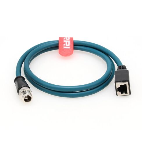 8-Pin X-Code ذكر إلى RJ45 أنثى إيثرنت Cat6 كابل إيثرنت صناعي لكاميرا Cognex | خزانة التبديل | أجهزة الاستشعار in Kuwait