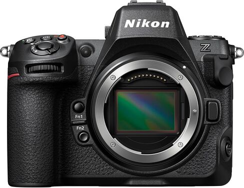 كاميرا Nikon Z8 بدون مرآة بدقة 45.7 ميجابكسل ومستشعر FX مكدس وفيديو 8K بدقة 4K120p و493 نقطة AF حزمة كاميرا هجينة مع بطارية بديلة + طقم تنظيف + بطاقة ذاكرة UHS-II سعة 64 جيجابايت + المزيد in Kuwait