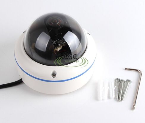 كاميرا CCTV صغيرة على شكل عين السمكة - زاوية رؤية بانورامية 180˚/360˚/700TVL مقاومة للتخريب in Kuwait