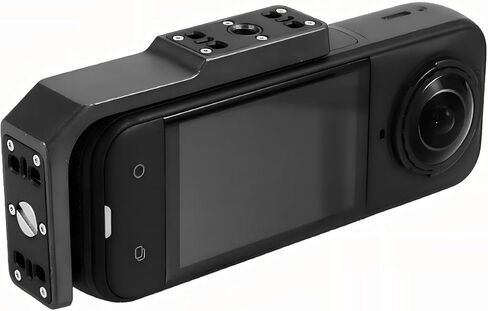 حامل عمودي وأفقي لـ Insta360 X3/X4/X5 حامل دعم إطار واقٍ للتركيب الأفقي مع فتحة لولبية 1/4 بوصة، ومحول موصل ثنائي الشق in Kuwait
