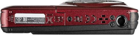 حزمة الكاميرا الرقمية Kodak Pixpro FZ55 (حمراء) تتضمن: 2X 128 جيجابايت بطاقة ذاكرة، 2X بطارية قابلة للشحن، شاحن بطارية، حقيبة كاميرا، حامل ثلاثي مرن، قارئ بطاقات، محفظة بطاقات، حزام يد، المزيد in Kuwait