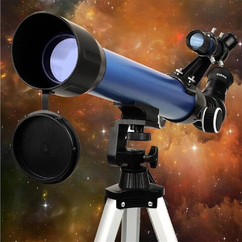 تلسكوب فلكي احترافي أحادي العين مع حامل ثلاثي القوائم منكسر Spyglass Zoom نطاقات اكتشاف عالية الطاقة قوية in Kuwait