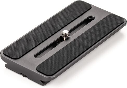 Benro PAQR1 Arca-Type Quick Release Plate for Polaris Smart Tripod Head – CNC Aluminum, 1/4"-20 Mount, Anti-Slip Grip Surface (PAQR1) in Saudi Arabia