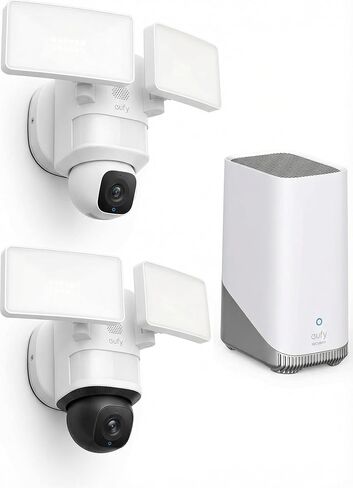 eufy Security Floodlight Camera E30 2Kit وHomeBase S380 (حزمة) in Kuwait