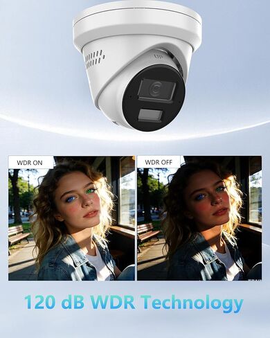 كاميرا برجية DS-2CD2383G2-LI2U/SL Hik AcuSense 4K 8MP، كاميرات IP PoE، ضوء هجين ذكي، اكتشاف الإنسان/المركبة، 120 ديسيبل WDR، IP67، H.265+، 2.8 مم، ترقية DS-2CD2383G2-IU in Kuwait
