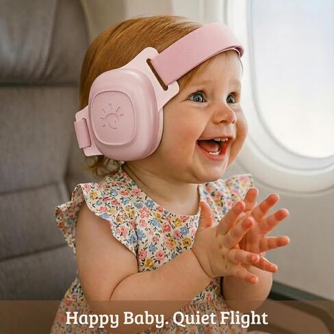Baby Noise Cancelling Headphones – Infant & Toddler Ear Muffs 24 dB – Hearing Protection – Adjustable Newborn Ear Defenders. in Saudi Arabia